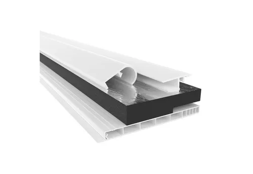 Hexim Rollladenkastendämmung Komplettset - Innendämmung mit 20 mm dickem Isolierschaum für optimale Energieeffizienz, Schallschutz und Witterungsschutz – ideal für Renovierungen.