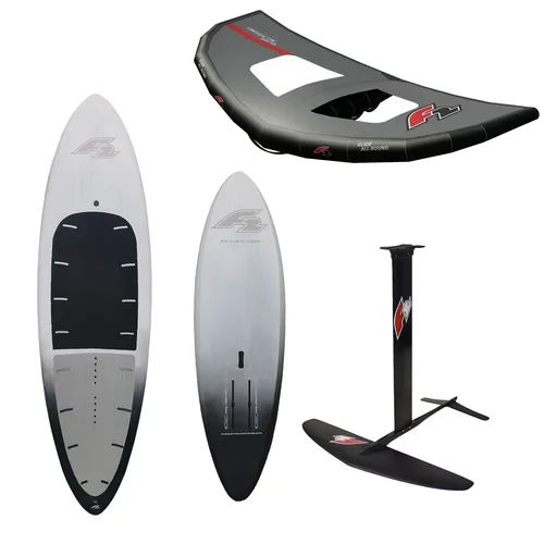F2 Set Foilboard Lightning Weiss 100L von F2