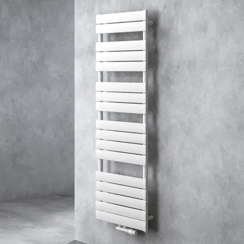 doporro Badheizkörper 160x50 cm - Flachheizkörper in Weiß - Heizkörper für Badezimmer, effiziente Wärmeverteilung dank korrosionsbeständigem Stahl und flexible Montageoptionen für individuellen Komfort.