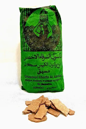 500g Ghassoul Wascherde für Haut und Haar - Unisex Gesichts- und Körperpeeling mit 100% natürlichen Inhaltsstoffen. Ideal für alle Haut- und Haartypen, reinigt sanft und befreit von Unreinheiten.