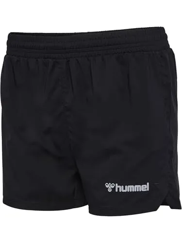 hummel Damen Hmlrun Woman Shorts, Schwarz, XL EU - Sportliche Shorts für Damen, leicht und mit reflektierenden Details für Sicherheit beim Laufen, ideal für aktive Frauen.