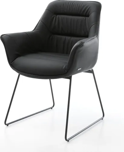 DELIFE Polsterstuhl Kaira-Flex in schwarz von Delife