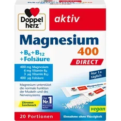 Doppelherz Magnesium + B Vitamine Direct 20 ST