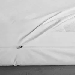 Allergovita Evolon Matratzenschutzbezug Deluxe 90x200 cm - Weicher und langlebiger Matratzenschutzbezug für Allergiker. Atmungsaktiv und hautsympathisch aus Mikrofaser, hygienisch waschbar bis 95°C. Praktischer Reißverschluss für einfaches Beziehen.