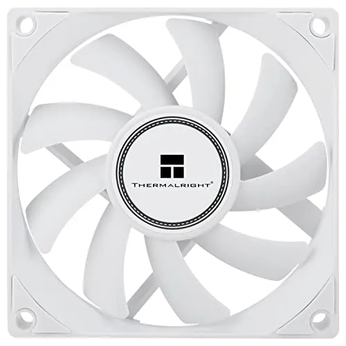 Produktbild Thermalright TL-8015W CPU Lüfter Computer Gehäuse Lüfter leiser 4pin PWM PC,15mm Slimline Kühler, 2200RPM Geschwindigkeit, 80mm CPU(Weiß)