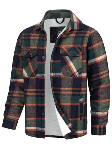 Indicode Herren Spin Langarmhemd Übergangsjacke gefüttert | Freizeitjacke Navy, XL - Wärmende Übergangsjacke aus weichem Material, perfekt für kühle Tage. Das klassische Karomuster und die praktischen Taschen sorgen für Stil und Funktionalität. Ideal für jeden Anlass!