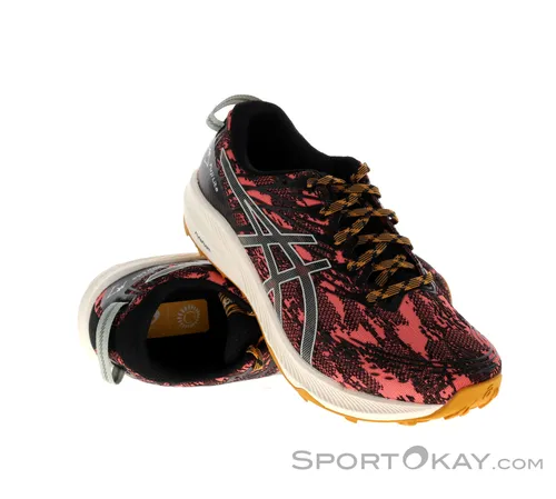 Asics Laufschuhe Fuji Lite 3 Damen, schwarz, 40 - Laufschuhe mit recyceltem Obermaterial und innovativer FLYTEFOAM-Dämpfung für optimale Stoßdämpfung und besseren Grip auf jedem Untergrund.