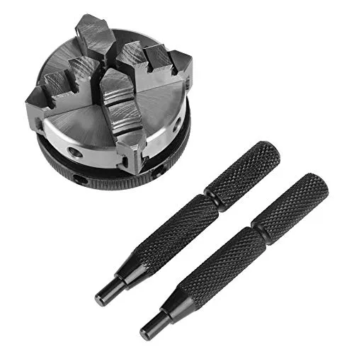 Backen Umkehrbares Selbstzentrierendes Gewinde M14 Mini-Drehfutter K02-50 CNC-Fräser 50 mm (K02-50) Für Präzisionsbearbeitung Und Werkzeugaufnahme Mit Reversierbarer Spannsystem Technologie 4