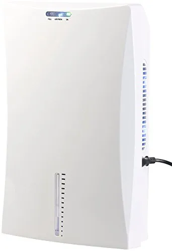 Sichler Elektrischer Luftentfeuchter - Luftentfeuchter für Räume bis 25 m², entfernt bis zu 600 ml Feuchtigkeit pro Tag und sorgt für ein angenehmes Raumklima.