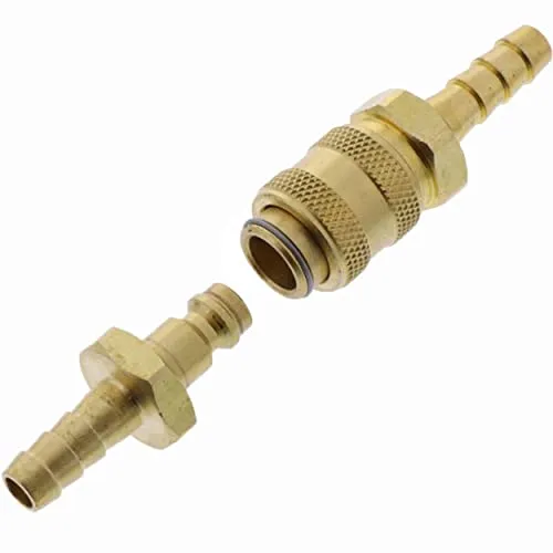 Schnelltrennkupplung Schlauchverbinder 8mm Benzinschlauch Kraftstoffschlauch