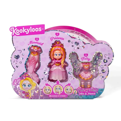 Kookyloos Fairytale Mix and Match Hearts Magic Box Toys Polska (L) 8431618040201