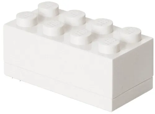 LEGO Snackbox MINI BOX 8 110 ml weiß