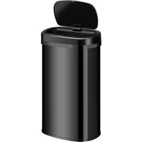 Juskys Mülleimer Küche mit Bewegungssensor 60L in schwarz von Juskys