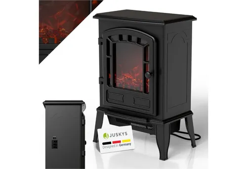 Juskys Elektrokamin mit Flammeneffekt und Heizstufen von Juskys