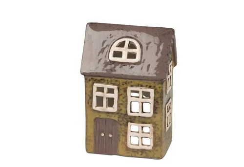 formano Teelichthalter Häuser, Farbe: Grau, Motiv: Haus von formano