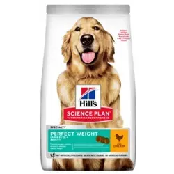 HILL'S Science Plan Canine Adult Perfect Weight Large Breed - Hundefutter für große Rassen, hilft beim Erreichen und Halten des Idealgewichts für ein gesundes Leben.