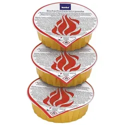KELA Brennpaste 3er-Set MAGMA für Fondue – 3 x 80 g