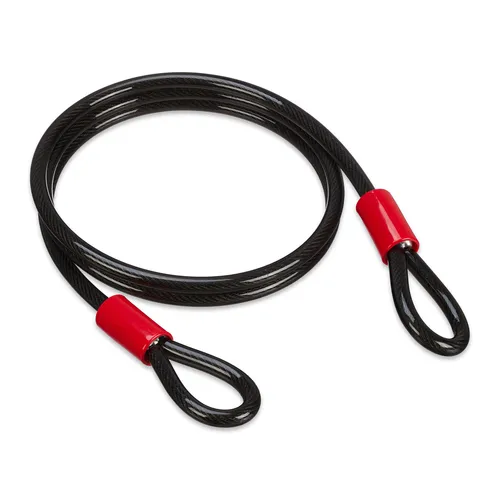 Schlaufenkabel Schlaufenschloss Sicherheitskabel Stahlseil mit Ösen Kabelschloss