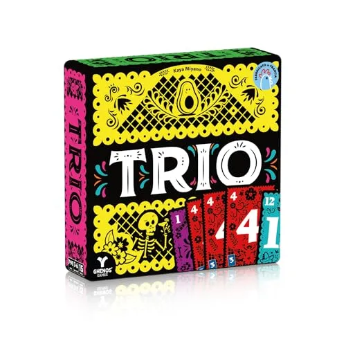 Ghenos Games - Trio - Brettspiel - Kartenspiel