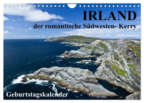 Irland - der romantische Südwesten - Kerry (Wandkalender 2026 DIN A4 quer), CALV