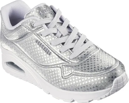 Skechers Damen UNO-Disco Nite Sneaker in Silber, 39 EU in silber von Skechers
