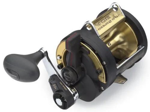 SHIMANO TLD 30 A 2-Speed Multirolle Norwegen Big Game by TACKLE-DEALS !!!