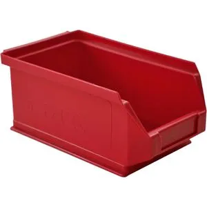 Mauser Sichtlagerkasten MK 5, 77901837, Größe 2, rot, Polyethylen, 170 x 100 x 73mm