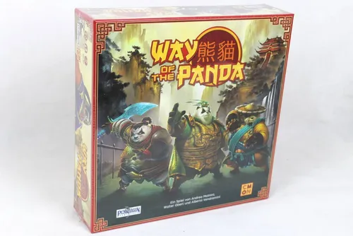 Asmodee Way of the Panda, Brettspiel - Gesellschaftsspiel für 2-4 Spieler, strategisches Abenteuer mit 36 Miniaturen und spannender Spielzeit von 30-60 Minuten. Ideal für Familien- und Spieleabende!