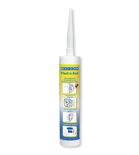 Plast-o-Seal® Universaldichtung 0,3 kg - Blau (fluoreszierend) - Dicht- & Spachtelmassen für planeben bearbeitete Flansche; lösemittelfrei, unbegrenzt plastisch und ideal für heiße sowie kalte Oberflächen.