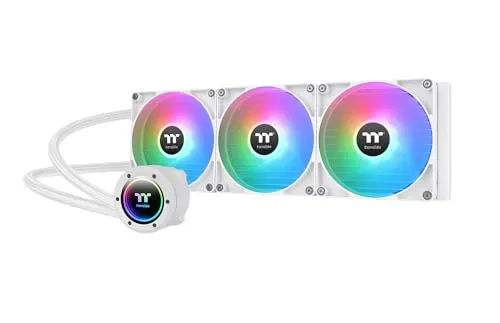 Thermaltake TH420 V2 ARGB Sync CPU Liquid Cooler Snow Edition