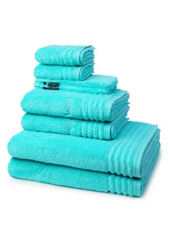 Vossen Handtuch Set Vienna Style Supersoft in blau von Vossen