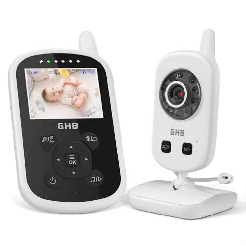 GHB Baby Monitor mit Kamera 2,4 GHz