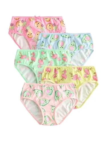 NEXT Mädchen Unterhosen im 5er-Pack Mehrfach 122-128