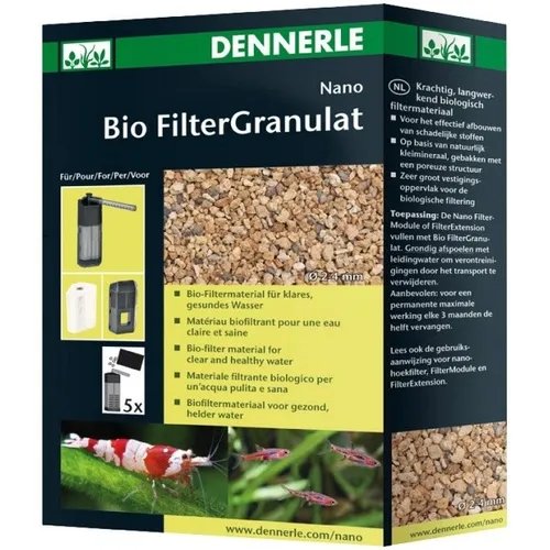 Nano Bio Filtergranulat - Langzeit-Filtermaterial für effektive Aquarienfilter, leistungsstark und einfach zu reinigen