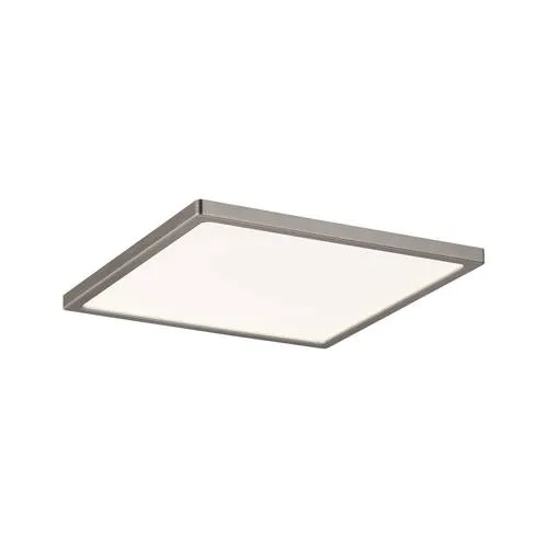 Paulmann 929.39 LED Einbaupanel Areo IP44 180mm - Einbaugehäuse- & Verkleidungssets, dimmbar und spritzwassergeschützt (IP44) - ideal für Badezimmer und Feuchträume mit warmem Licht bei 3000K.
