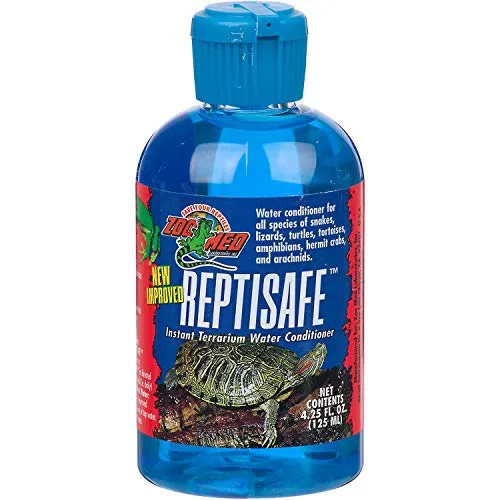 Zoo Med Reptisafe Conditioner – Süßer Aquarien-Bioconditioner, macht Leitungswasser sicher, neutralisiert für Fische und Schildkröten schädliche Substanzen, 125 ml