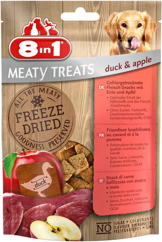 8in1 Meaty Treats mit Ente & Apfel 50 g von 8in1