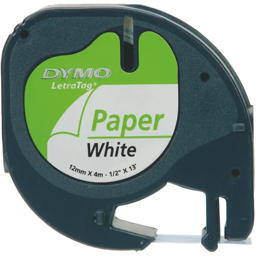 Dymo S0721510 (1.20 cm, Weiss) (S0721510)