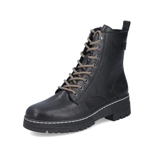 Produktbild Schnürstiefelette RIEKER für Damen, Gr. 38, Schwarz