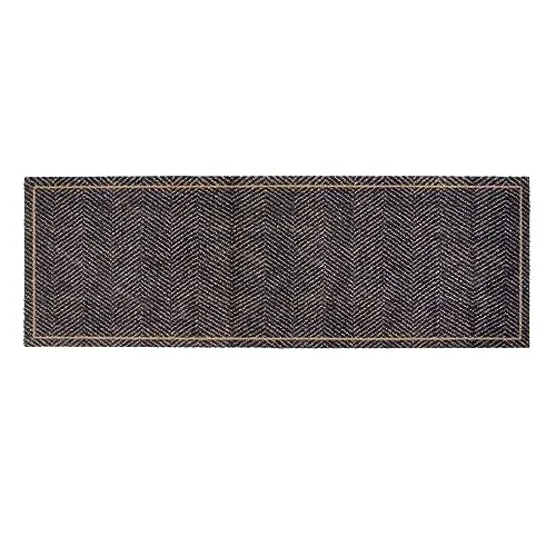 Rutschfester Teppich Wohnzimmer - Miabella Fußmatte 50x150cm - Läufer für Wohnzimmer, Flur und Küche, rutschfest und waschbar bei 30°, ideal für eine angenehme Wohlfühlatmosphäre.