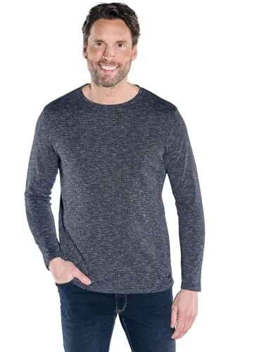 engbers Herren Langarm-Shirt Regular, Saphirblau, Größe 6XL