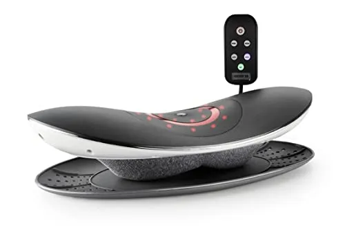 Maximex Lendenwirbel-Massagegerät - Infrarot-Wärme & Vibrationsmassage, 4 Funktionen und Fernbedienung für optimale Entspannung