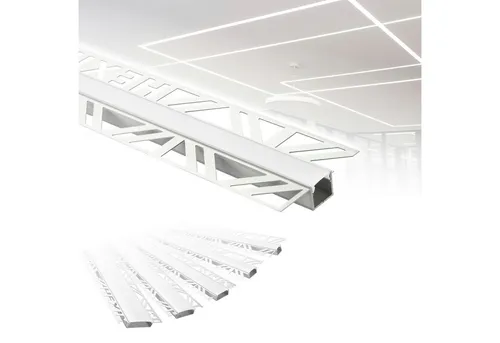 HEXIM LED Trockenbauprofil Alu Unterputzprofil (2 Meter) von HEXIM