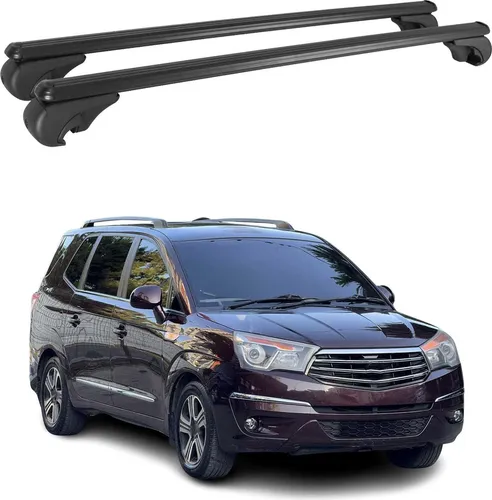 OMAC Dachträger für Ssangyong Rodius (2013-2019) - Dachgepäckträger aus hochwertigem Aluminium, wasserbeständig und abnehmbar. Ideal für Fahrrad- und Skiträger, bietet vielseitige Nutzungsmöglichkeiten für jedes Abenteuer.