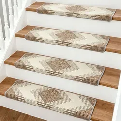 YEERSWAG 15er Set Rutschfeste Treppenstufenmatten 76×24 cm von MECO