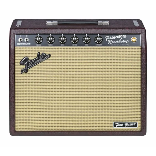 Fender Tone Master Princeton B-Stock - Gitarrenverstärker mit 50W Leistung, bietet Röhren-Sound in einem kompakten Design. Ideal für Zuhause und Proben, inklusive Fußschalter und voller Garantie.
