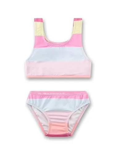 Sanetta Buntes Bikini-Set - 140 - Farbenfrohes Bikini-Set mit UV-Schutz 50+, schnelltrocknendem Material und breiten Trägern. Ideal für unbeschwerte Tage am Strand!