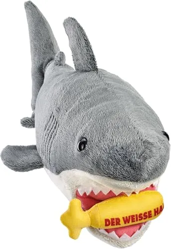 Schmidt Spiele 42841 Der Weisse Hai, 36 cm Plüschfigur