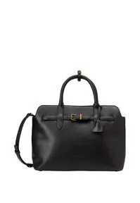 Marc O'Polo Gigi Shopper Umhängetasche schwarz - Stylische Handtasche aus hochwertigem Rindsleder, mit verstärktem Boden und praktischem Innenlayout. Ideal für modebewusste Frauen, die Funktionalität und Eleganz suchen.