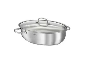 RÖSLE ELEGANCE Bräter oval in grau von RÖSLE